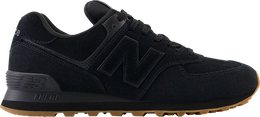 New Balance: Чёрные кроссовки  574