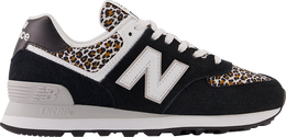 New Balance: Чёрные кроссовки  574