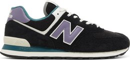 New Balance: Чёрные кроссовки  574