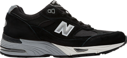 New Balance: Чёрные кроссовки  991