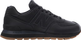 New Balance: Чёрные кроссовки  574