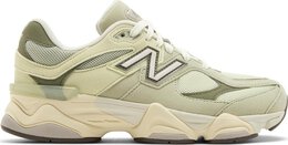 New Balance: Зелёные кроссовки  9060