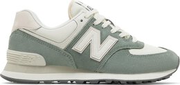 New Balance: Тёмные кроссовки  574