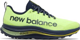 New Balance: Синие кроссовки  FuelCell