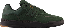 New Balance: Зелёные кроссовки  1010