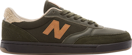 New Balance: Зелёные кроссовки  440