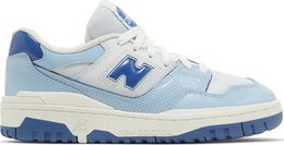 New Balance: Голубые кроссовки  550