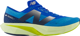 New Balance: Голубые кроссовки  FuelCell