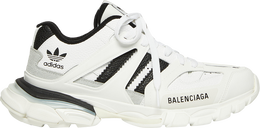 Balenciaga: Белые кроссовки  Track