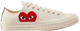 Converse: Бежевые кроссовки  Chuck 70