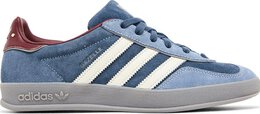 Adidas: Синие кроссовки  Gazelle Indoor