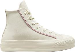 Converse: Фиолетовые кроссовки  Chuck Taylor All Star Lift