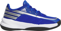 Adidas: Голубые кроссовки 