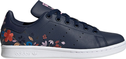 Adidas: Синие кроссовки  Stan Smith