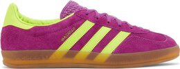 Adidas: Фиолетовые кроссовки  Gazelle Indoor