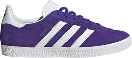 Adidas: Фиолетовые кроссовки  Gazelle