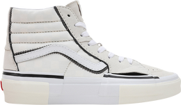 Vans: Белые кроссовки  Sk8-Hi