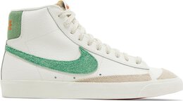 Nike: Зелёные кроссовки  Blazer Mid 77 Vintage