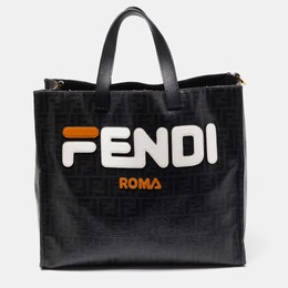 Fendi: Сумка-шоппер  Zucca