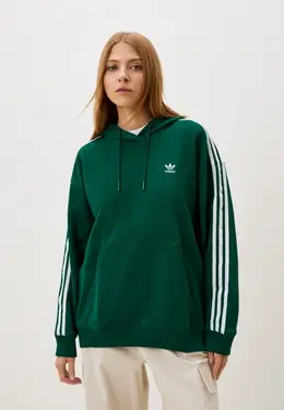 adidas Originals: Зелёная толстовка 