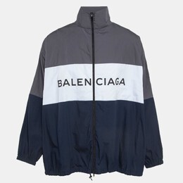 Balenciaga: Многоцветная куртка 