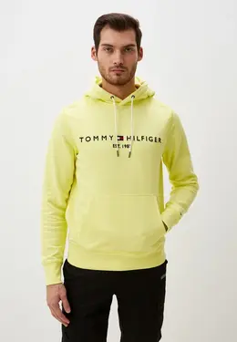 Tommy Hilfiger: Жёлтая толстовка 