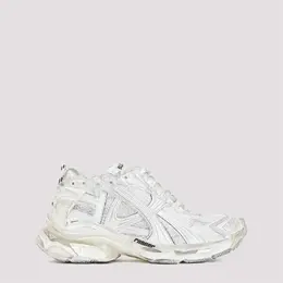 Balenciaga: Белые кроссовки Runner