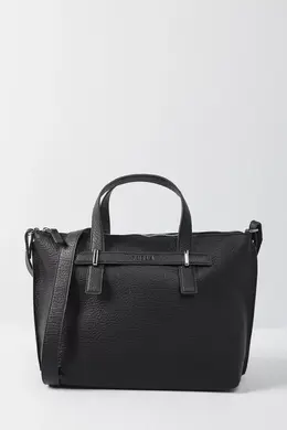 Furla: Чёрная сумка 