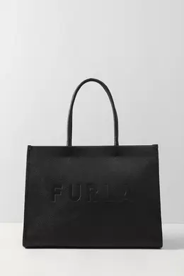 Furla: Чёрная сумка 