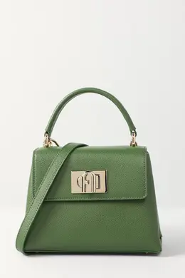 Furla: Зелёная сумка 