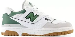 New Balance: Белые кеды  550