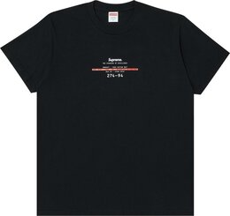 Supreme: Чёрная футболка 