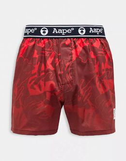 Aape By A Bathing Ape: Красные трусы