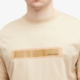 A.P.C.: Бежевая футболка 