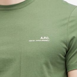 A.P.C.: Зелёная футболка 