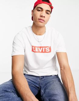 Levi's: Белая футболка