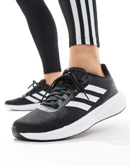 ADIDAS PERFORMANCE: Чёрные кроссовки  Running