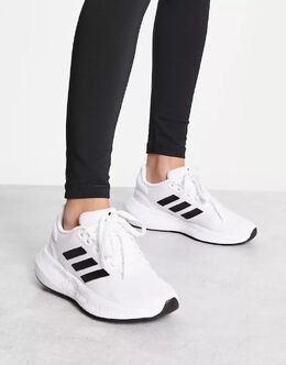 ADIDAS PERFORMANCE: Белые кроссовки 