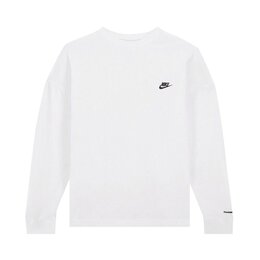 Nike: Белая футболка 