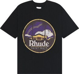 Rhude: Винтажная футболка 