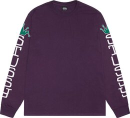 Stussy: Фиолетовый свитшот 