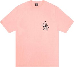 Stussy: Розовая футболка 