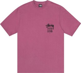 Stussy: Розовая футболка 