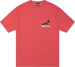 Stussy: Красная футболка 