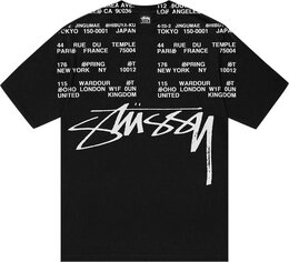 Stussy: Чёрная футболка 