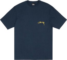 Stussy: Синяя футболка 