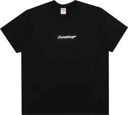 Supreme: Чёрная футболка  Box Logo