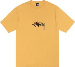 Stussy: Жёлтая футболка 