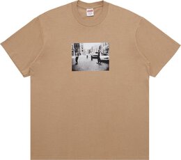 Supreme: Футболка цвета хаки 