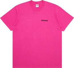 Supreme: Розовая футболка 